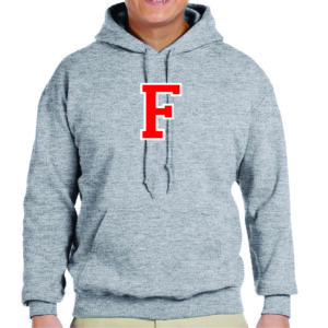 FHS F Hoody White/Red