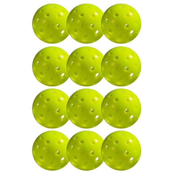 PICKLEBALLS - X-40 OUTDOOR - 12 PACK